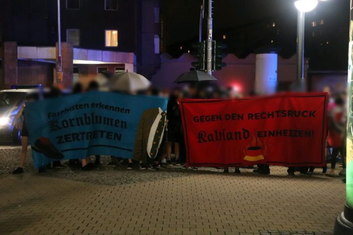 Chemnitzer Bündnis gibt Spontandemonstration zum Wahlausgang